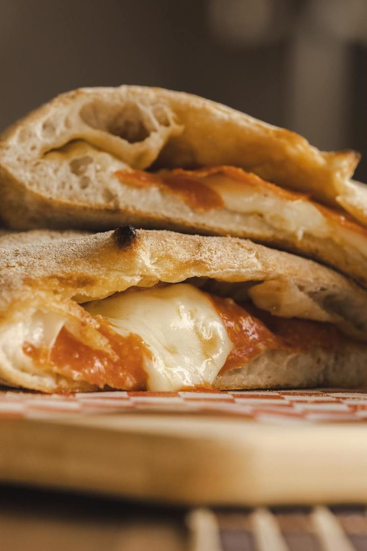 Calzone With Ham And Cheese